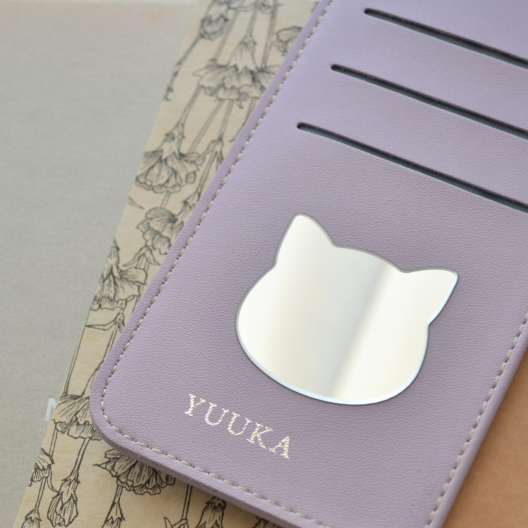 手帳型スマホケース『月の宝石群』手元をきらめくスマホカバー専門店　あたたかなオレンジ　ほぼ全機種対応 | 15枚目